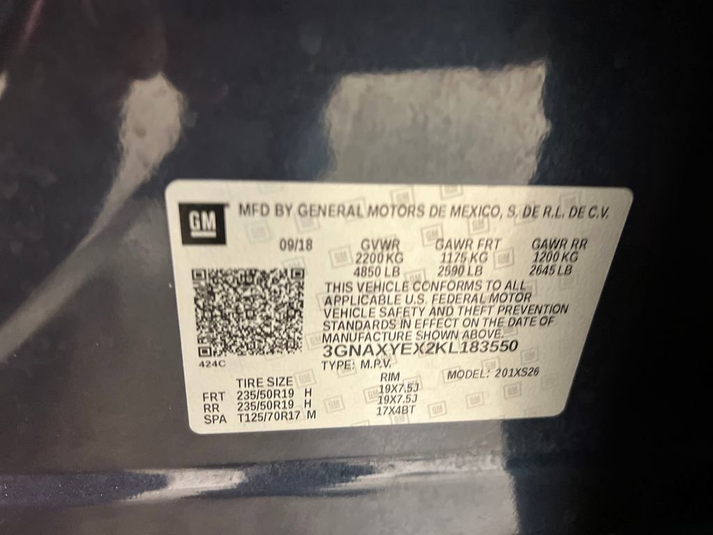 Used 2019 Chevrolet Equinox Premier AWD/4WD image 28