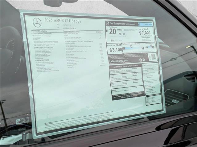 New 2026 Mercedes-Benz GLE 53 AMG 4MATIC image 18