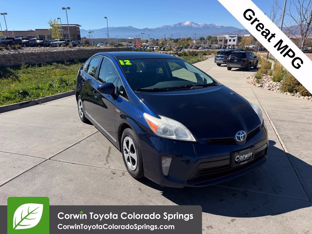 Used 2012 Toyota Prius Four w/ Deluxe Solar Roof Pkg FWD 360° Tour