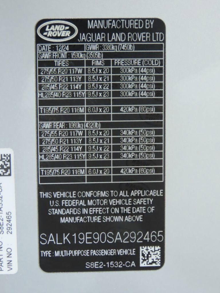 New 2025 Land Rover Range Rover Autobiography image 34