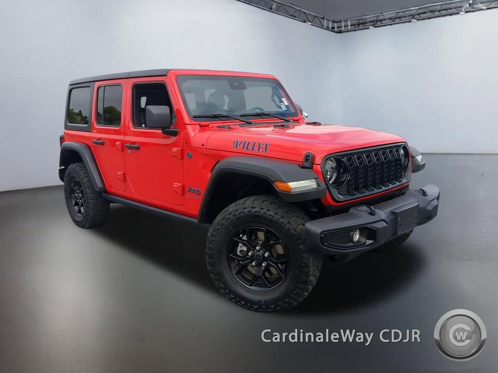 Used 2025 Jeep Wrangler Unlimited Sport S 4xe image 1
