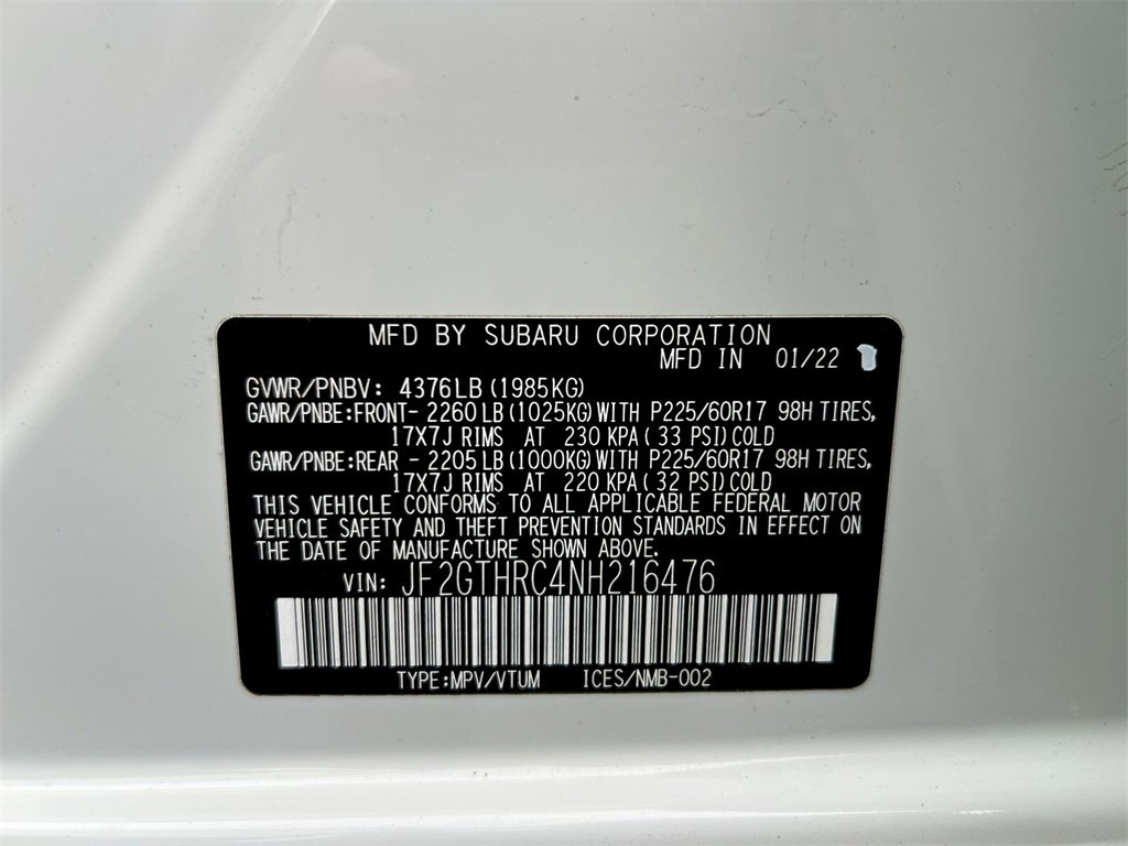 Used 2022 Subaru Crosstrek 2.5i Sport image 28