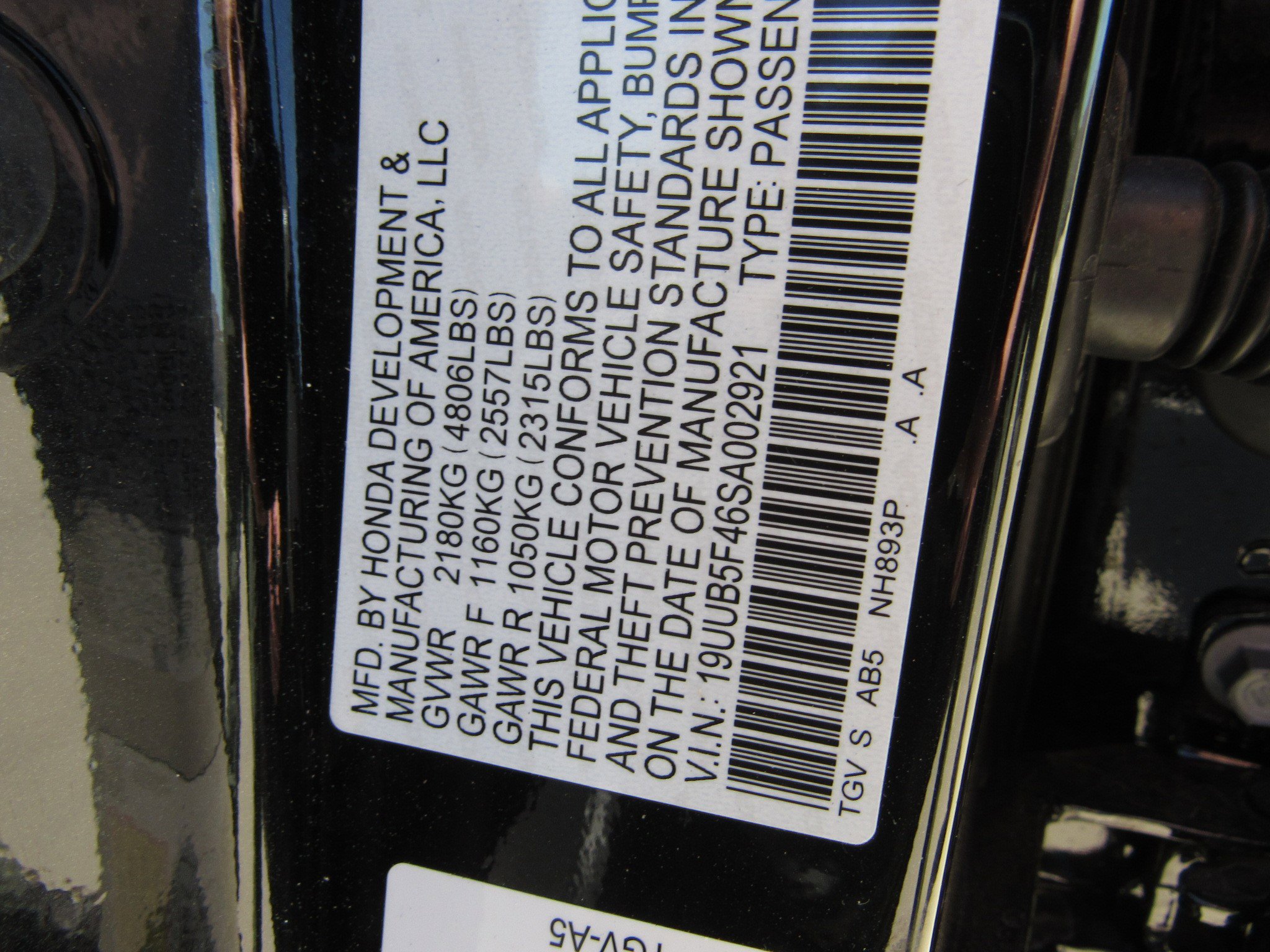 Certified 2025 Acura TLX w/ Technology Package image 29