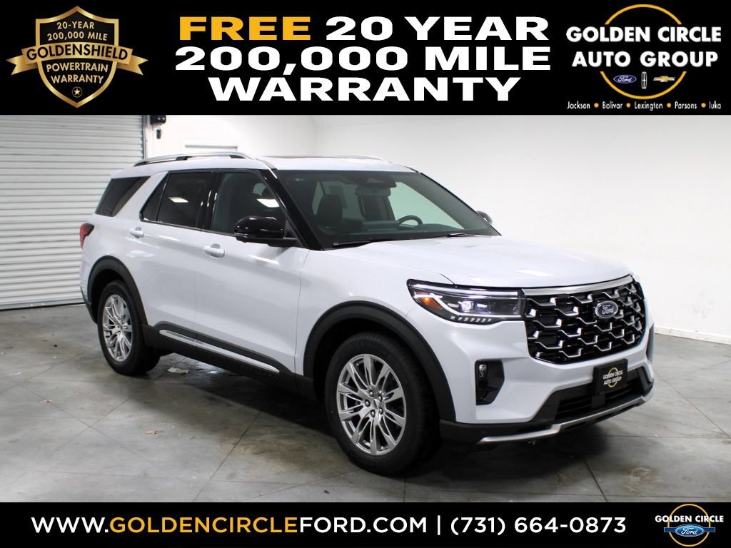 New 2026 Ford Explorer Platinum RWD 360° Tour