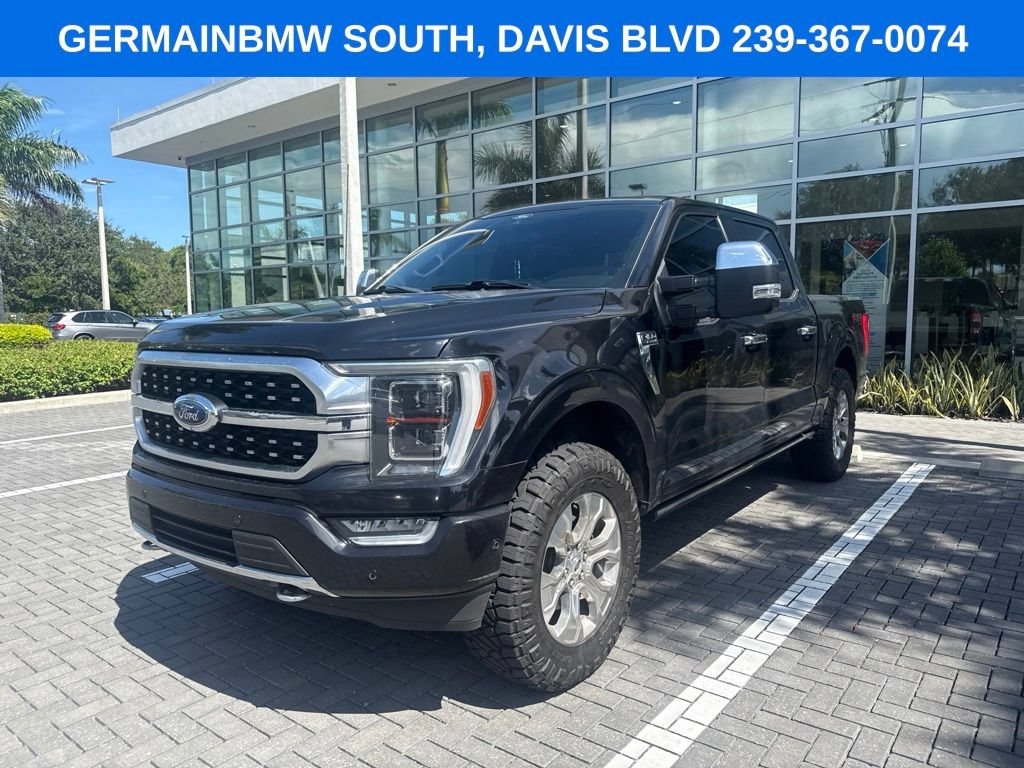 Used 2021 Ford F150 Platinum w/ Equipment Group 701A High AWD/4WD image 2