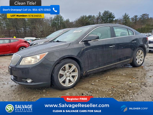 Used 2010 Buick LaCrosse CXL w/ Luxury Package image 1