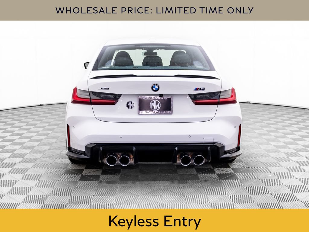 Used 2025 BMW M3 Competition w/ Executive Package AWD/4WD image 4