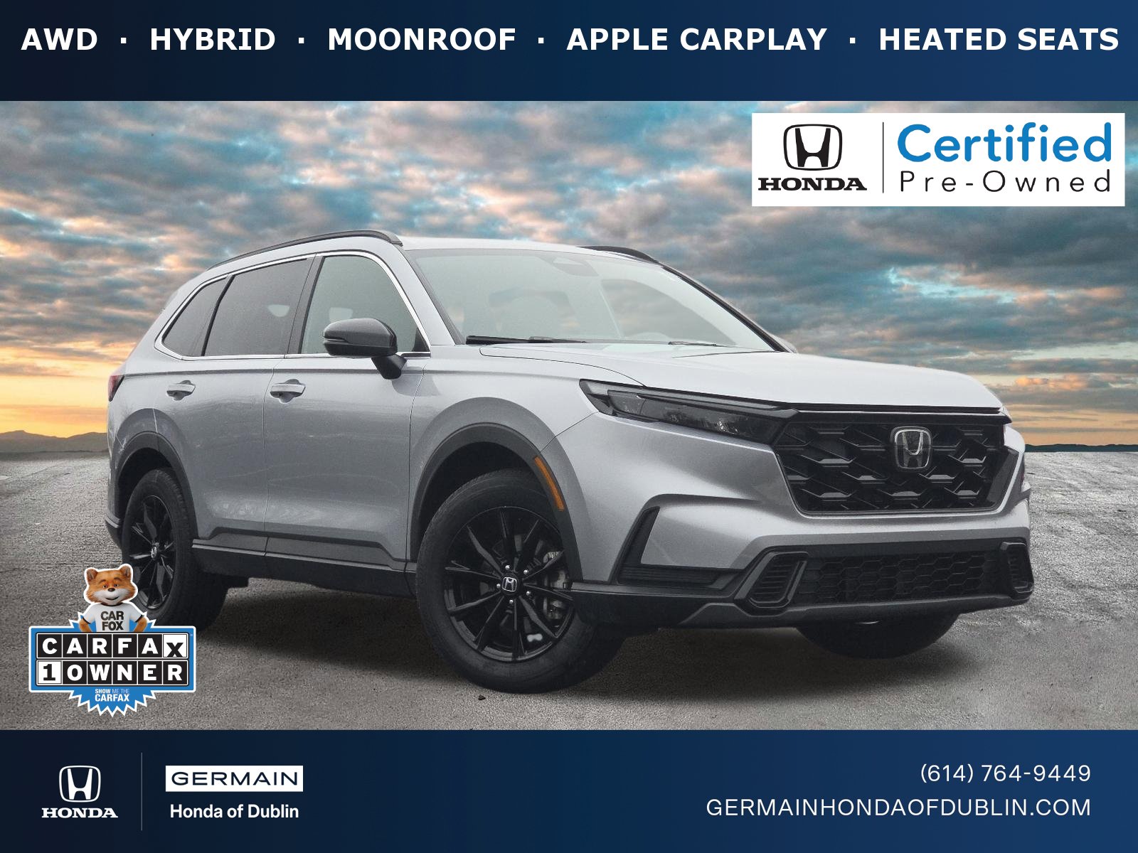 Certified 2023 Honda CR-V Sport