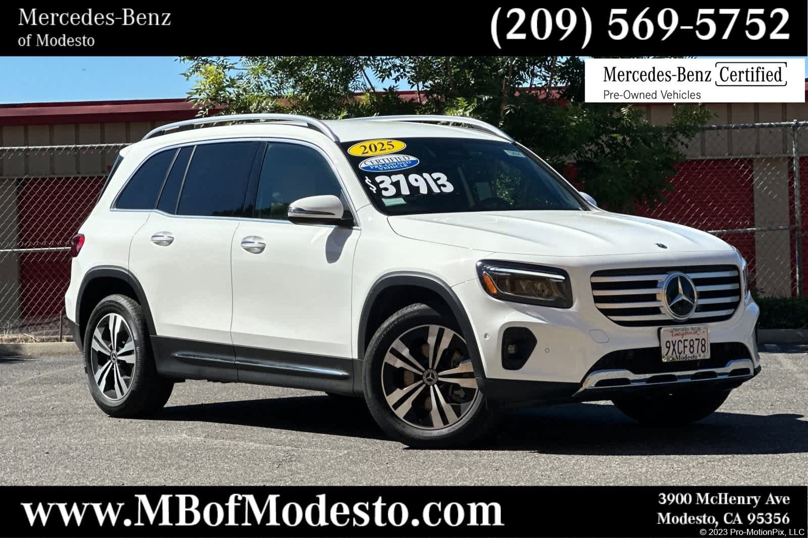 Certified 2025 Mercedes-Benz GLB 250