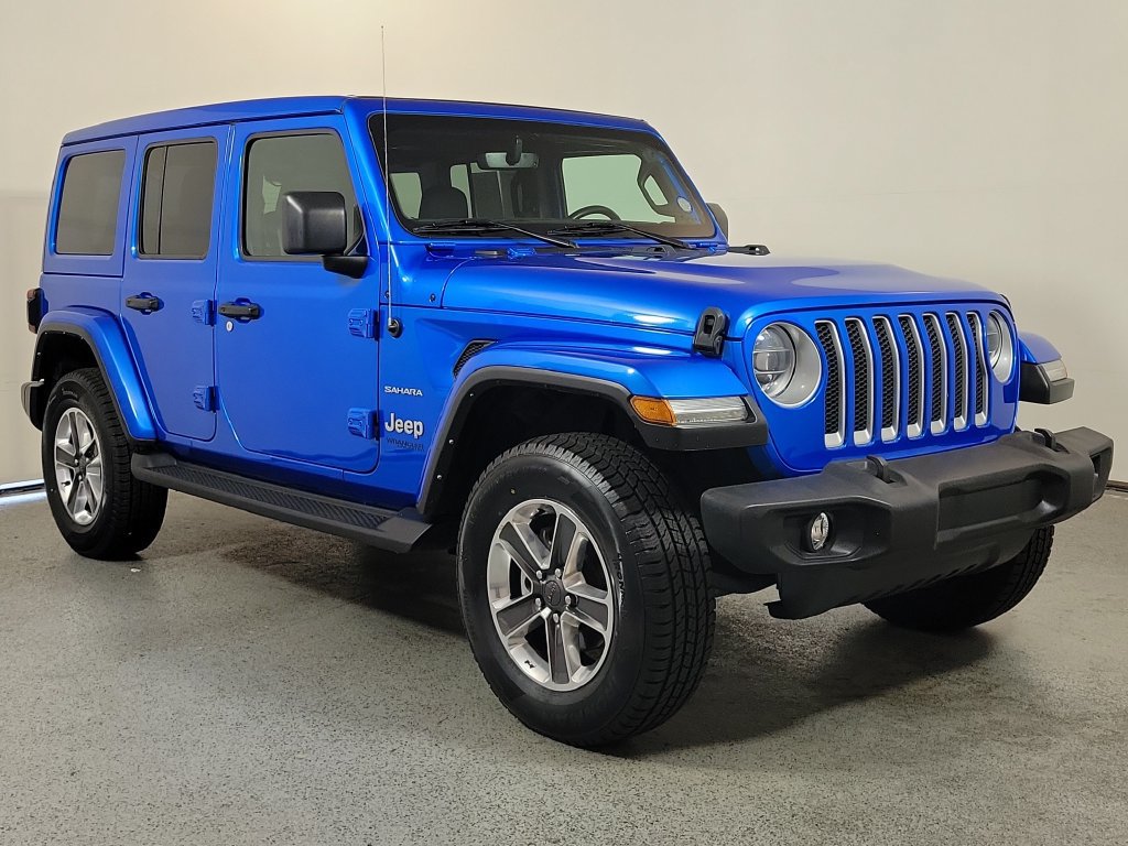 Used 2022 Jeep Wrangler Unlimited Sahara w/ LED Lighting Group