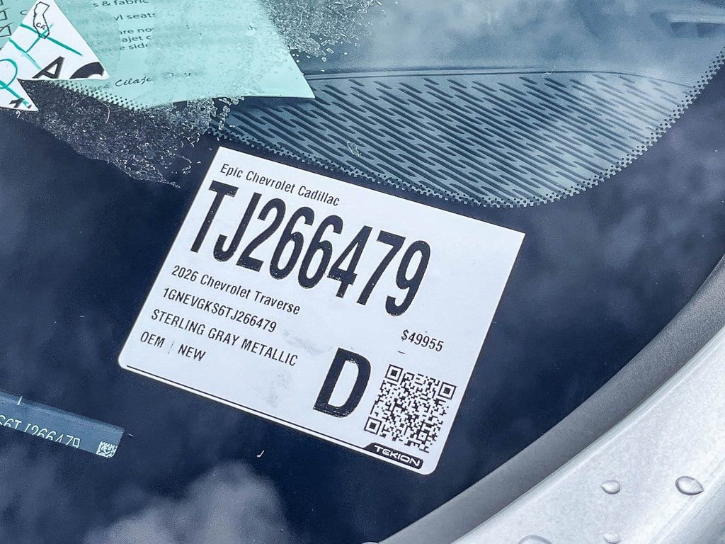 New 2026 Chevrolet Traverse LT w/ Enhanced Driving Package image 26