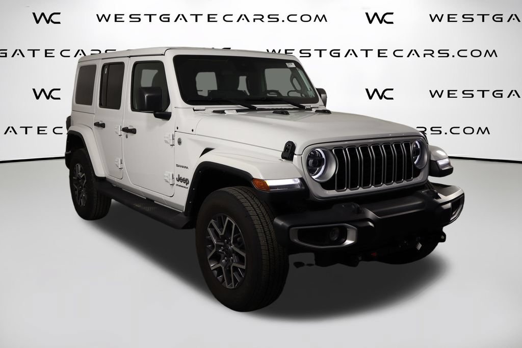 Used 2024 Jeep Wrangler Unlimited Sahara AWD/4WD image 42