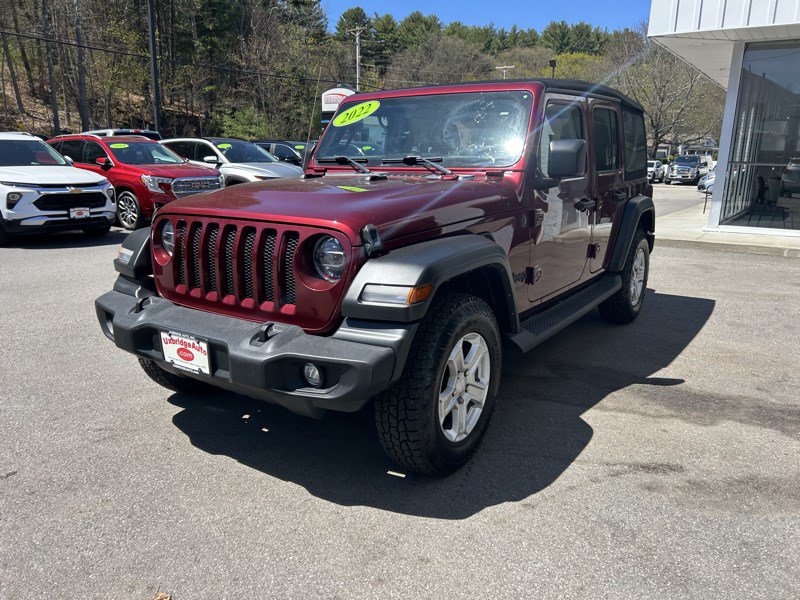 Used 2022 Jeep Wrangler Unlimited Sport AWD/4WD image 4