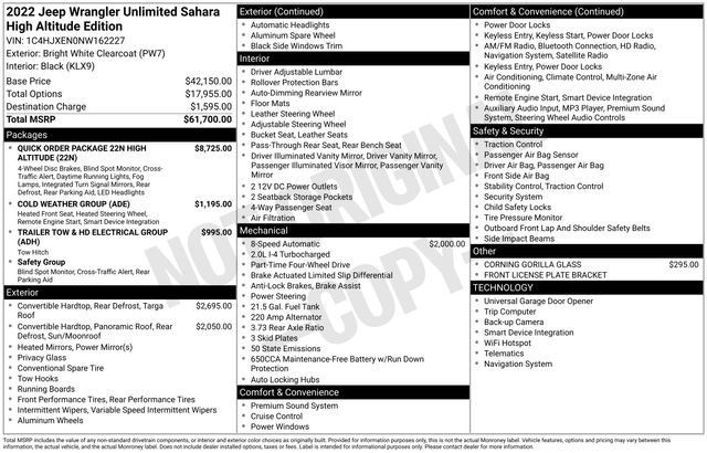 Used 2022 Jeep Wrangler Unlimited Sahara image 27