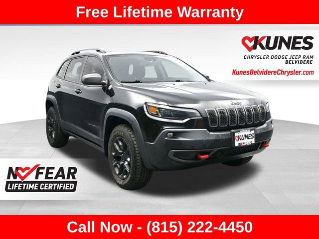 Used 2021 Jeep Cherokee Trailhawk w/ Premium Leather Package image 1