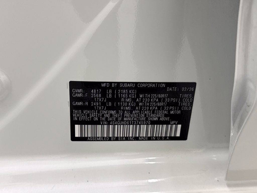 Certified 2026 Subaru Crosstrek 2.5i Premium AWD/4WD image 28
