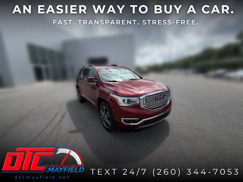 Used 2019 GMC Acadia Denali w/ Technology Package FWD image 1