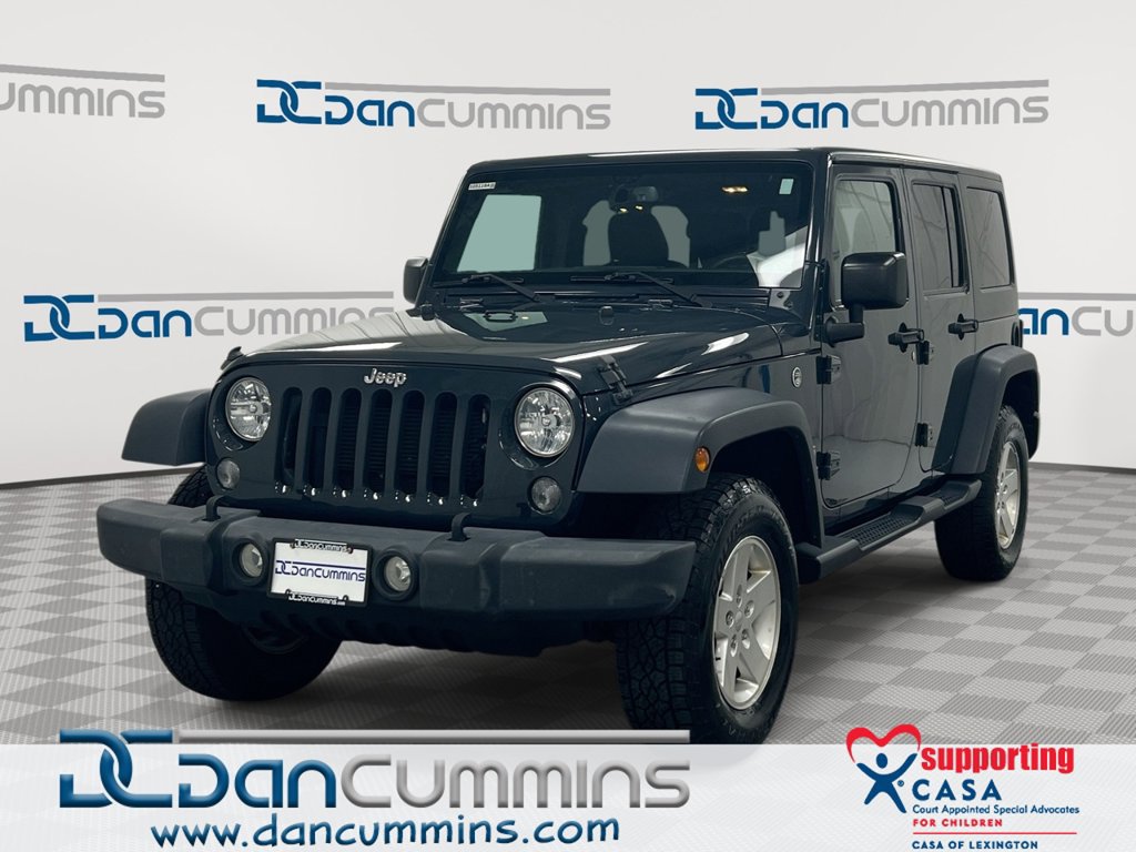 Used 2017 Jeep Wrangler Unlimited Sport w/ Quick Order Package 24S AWD/4WD image 1