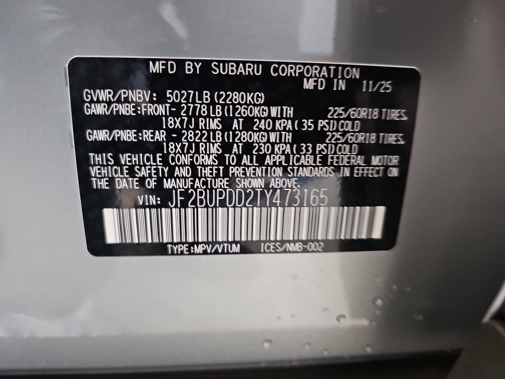 New 2026 Subaru Outback Wilderness AWD/4WD image 36