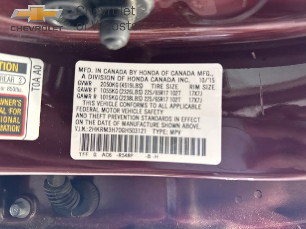 Used 2016 Honda CR-V EX-L image 31