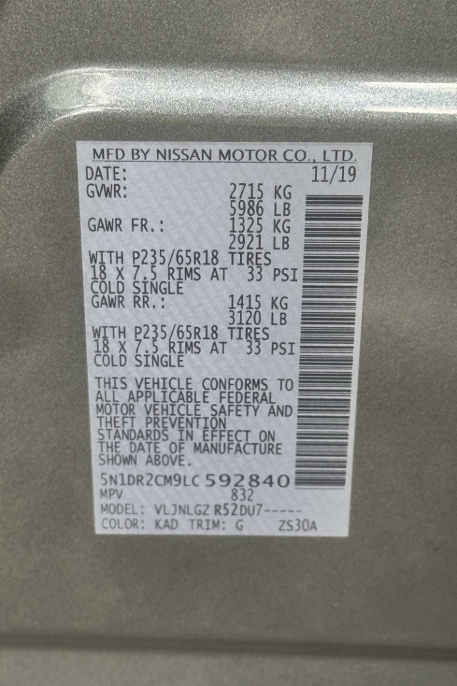 Used 2020 Nissan Pathfinder SL image 25