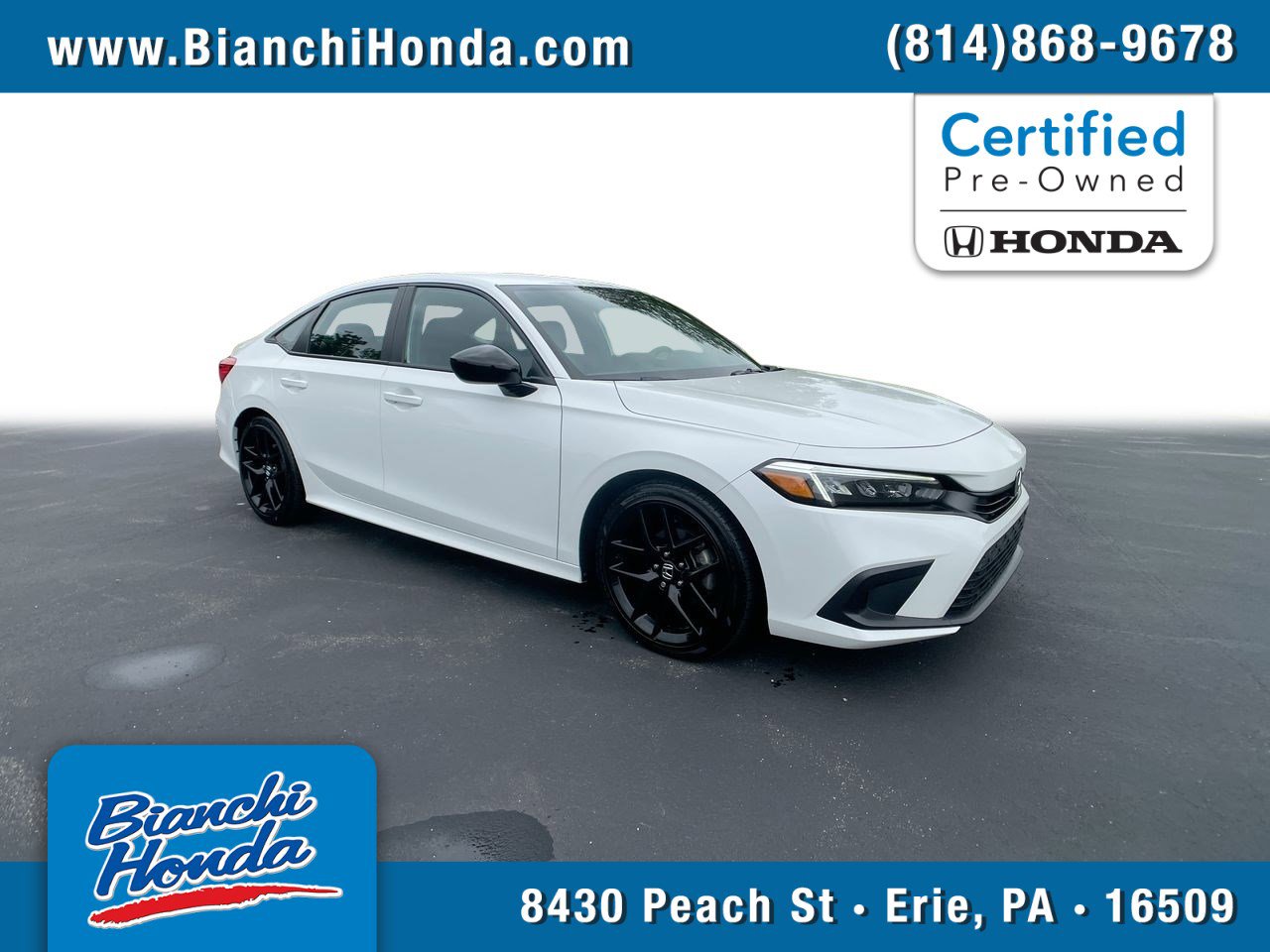 Certified 2023 Honda Civic Sport