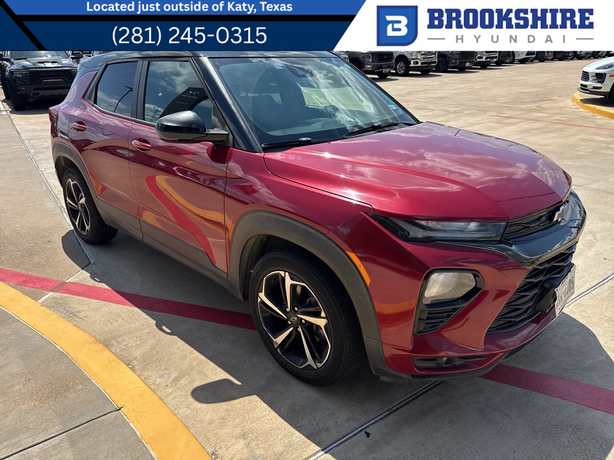 Used 2021 Chevrolet TrailBlazer RS w/ Sun and Liftgate Package