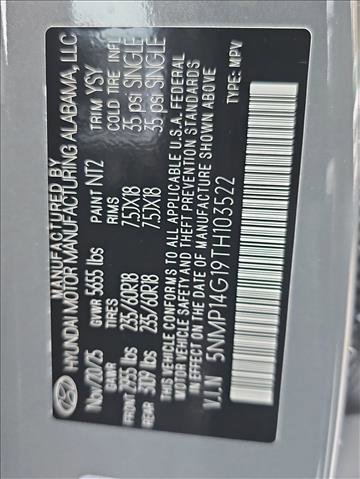 New 2026 Hyundai Santa Fe SE image 20