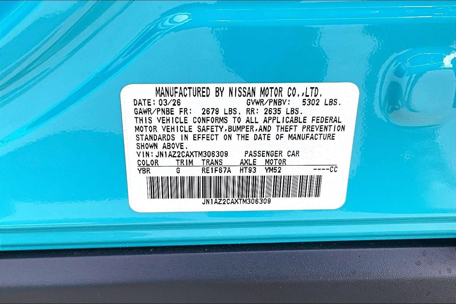 New 2026 Nissan Leaf SV+ FWD image 8