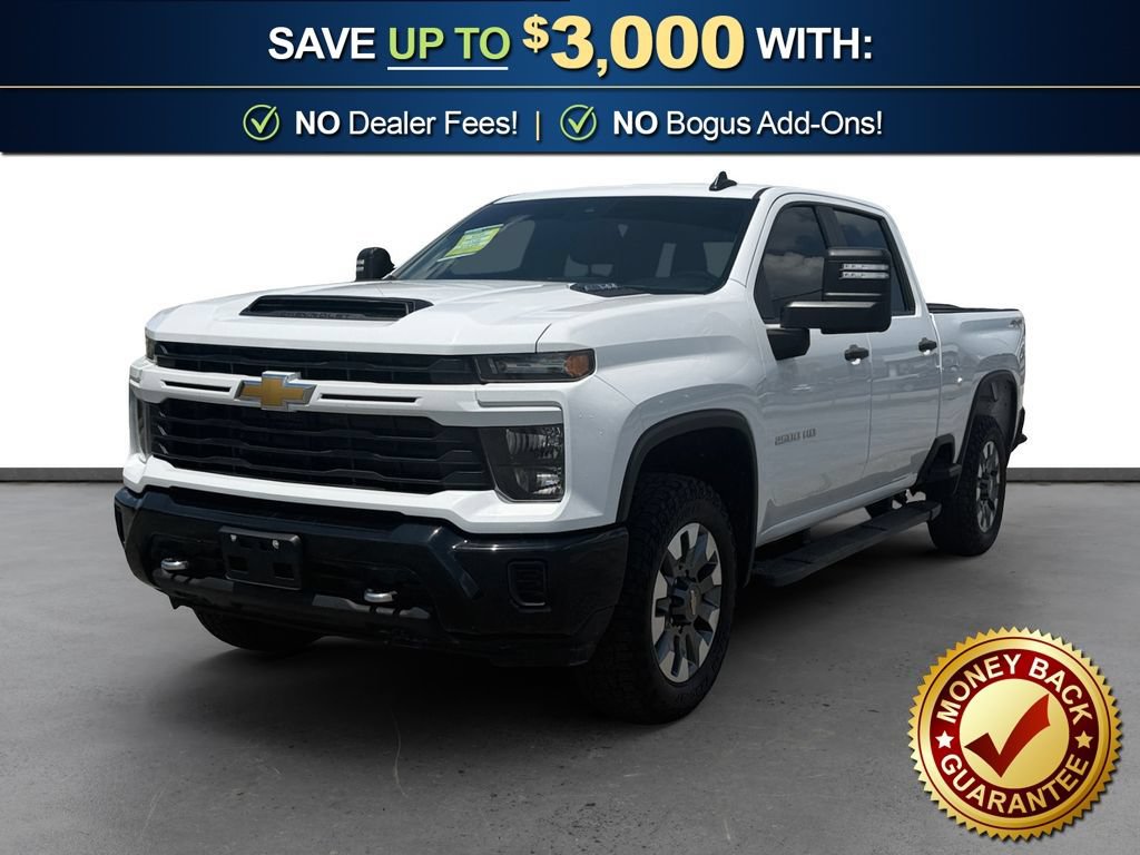 Used 2024 Chevrolet Silverado 2500 Custom w/ Custom Value Package AWD/4WD image 1