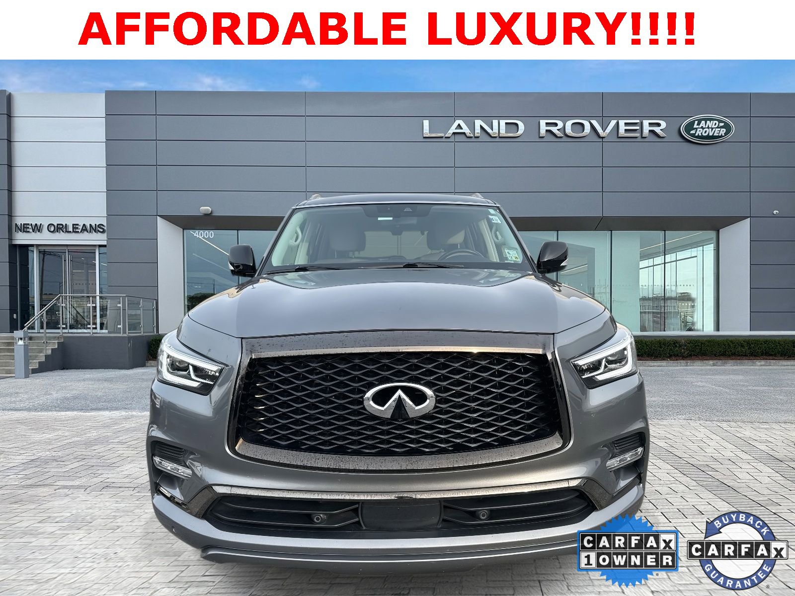 Certified 2021 INFINITI QX80 Premium Select w/ Cargo Package image 3