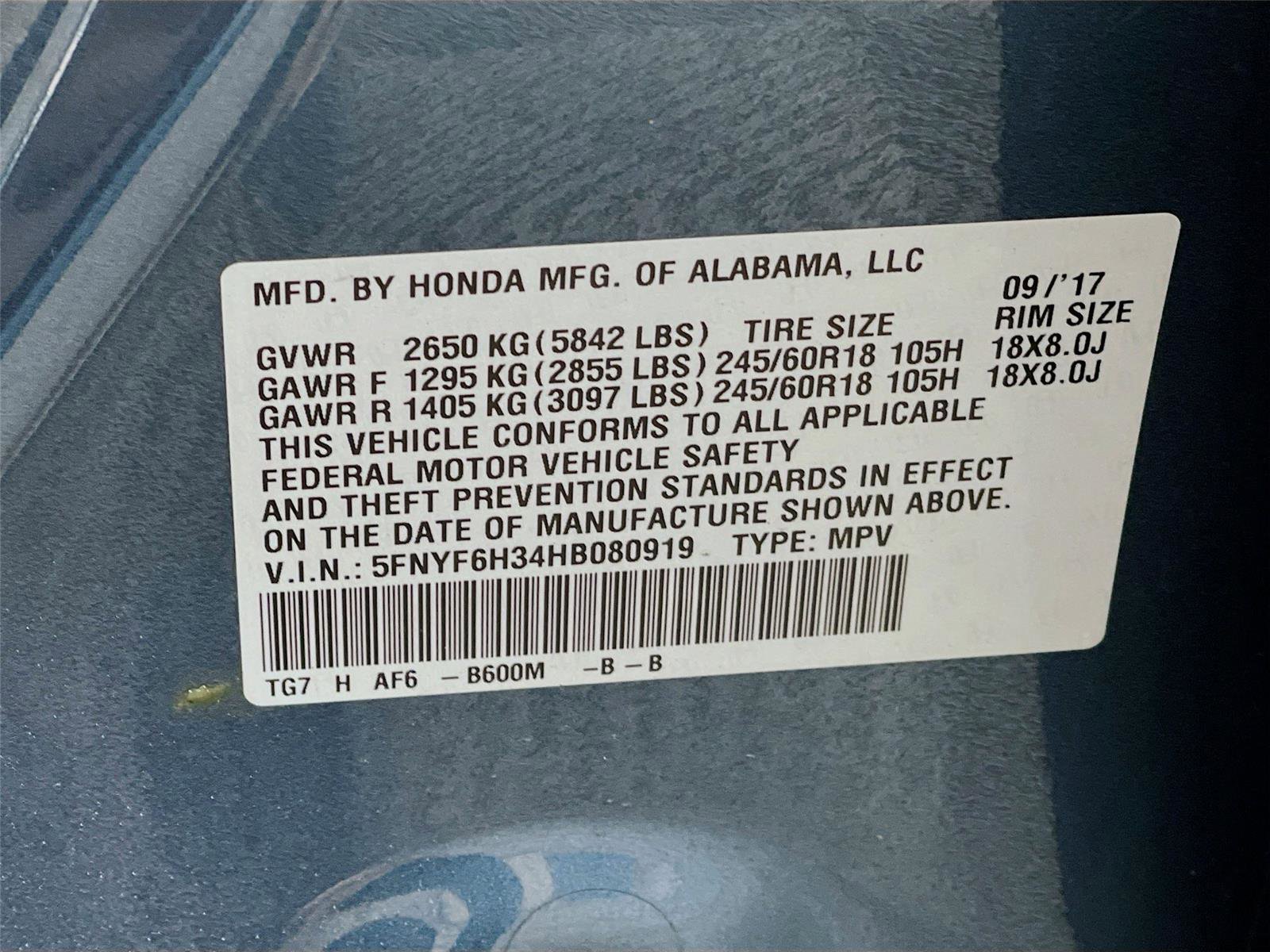 Used 2017 Honda Pilot EX image 36