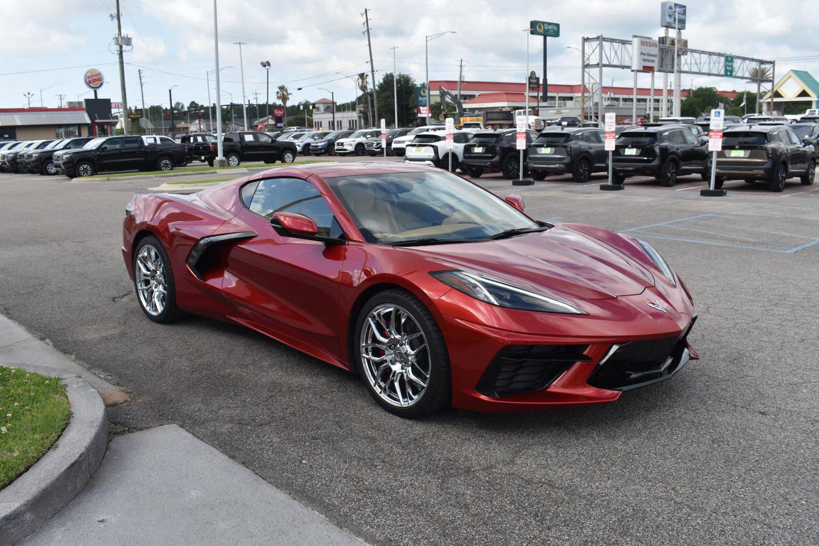 Used 2021 Chevrolet Corvette Stingray Premium Cpe w/ Engine Appearance Package RWD image 14