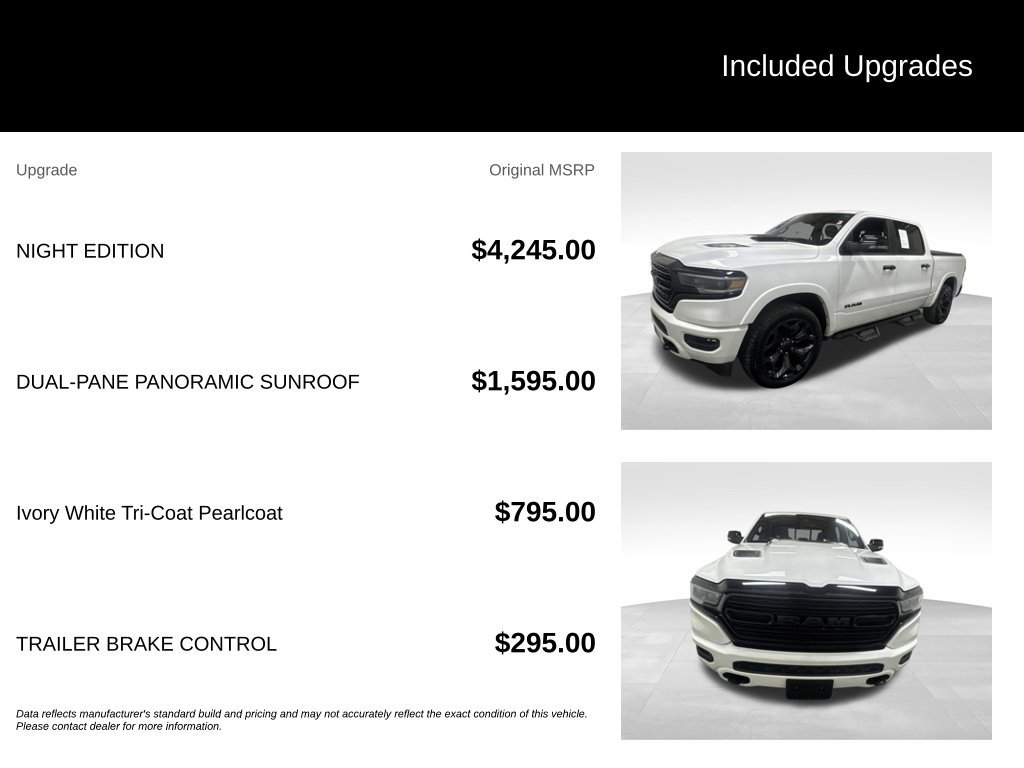Used 2024 RAM 1500 Limited w/ Night Edition AWD/4WD image 2