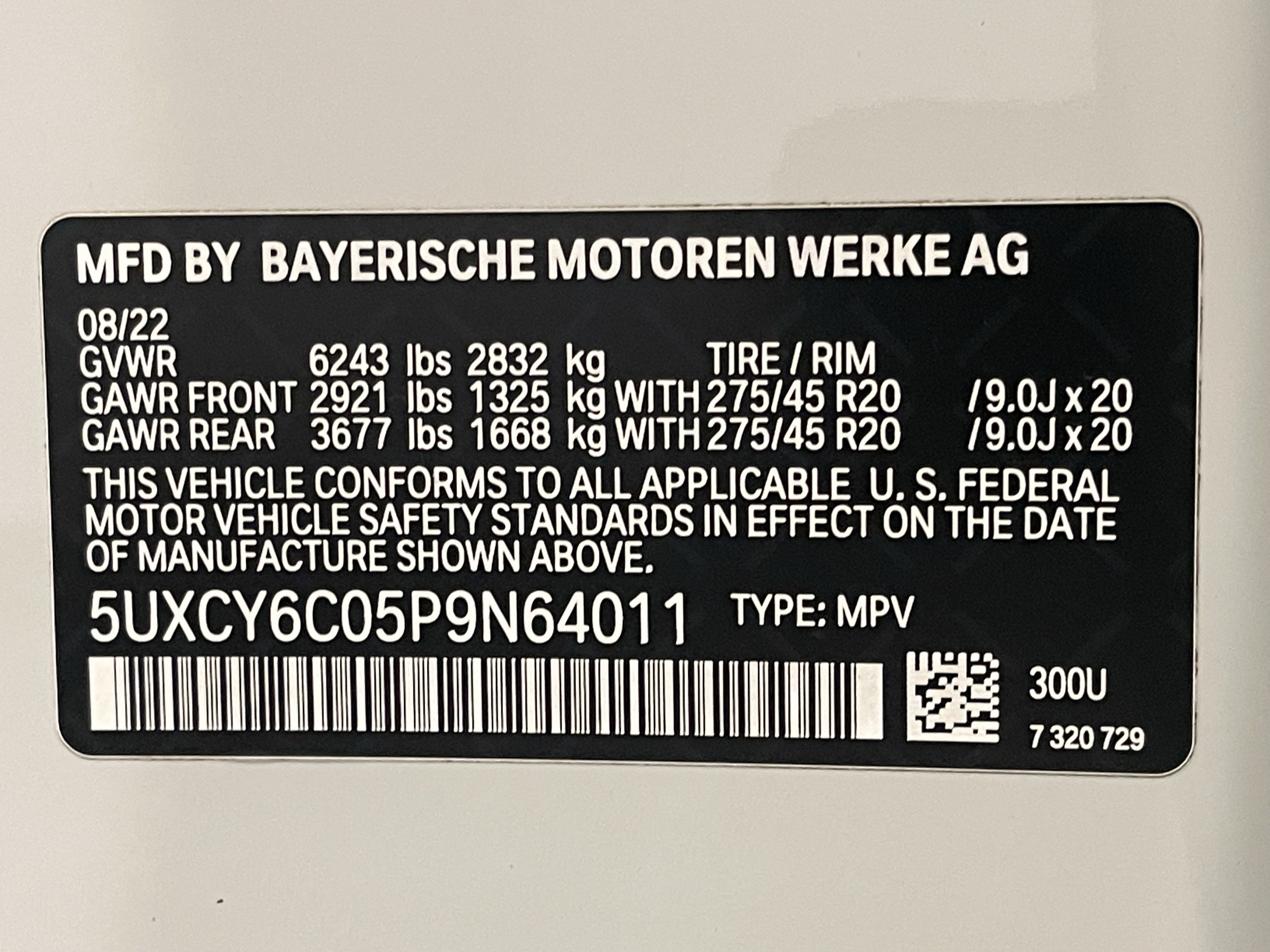 Used 2023 BMW X6 xDrive40i w/ M Sport Package AWD/4WD image 25