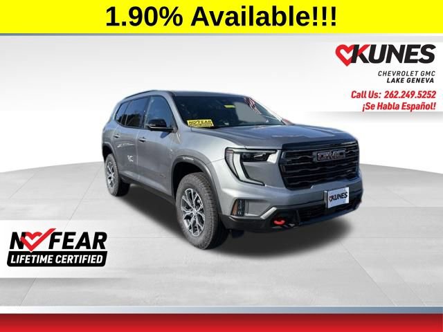 New 2026 GMC Acadia AT4 w/ LPO, Floor Liner Package