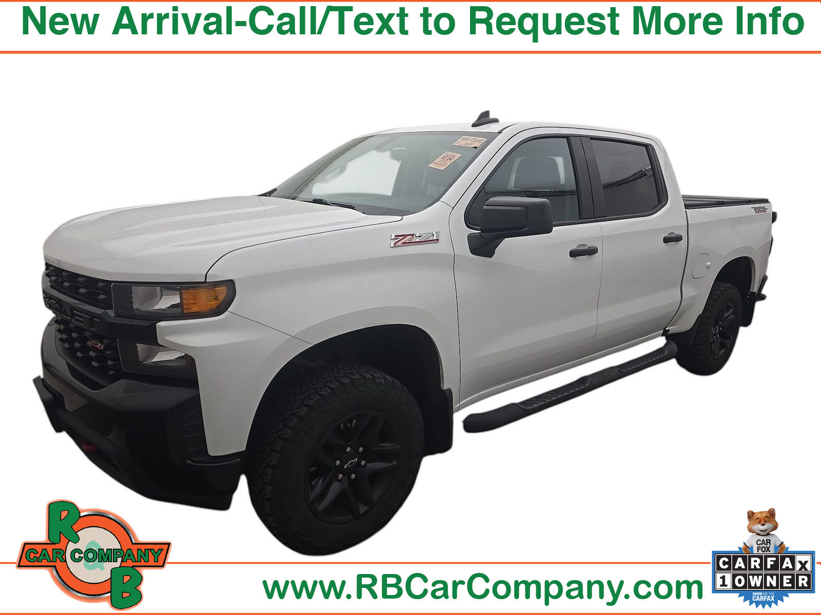 Used 2020 Chevrolet Silverado 1500 Custom Trail Boss w/ Custom Convenience Package