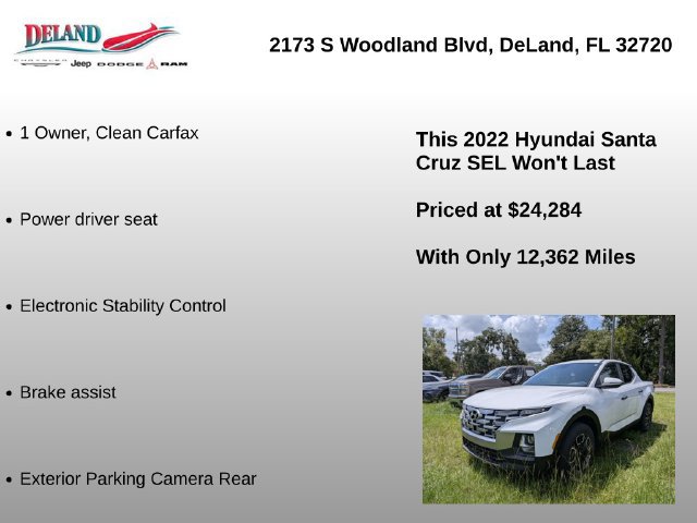 Used 2022 Hyundai Santa Cruz SEL AWD/4WD image 5