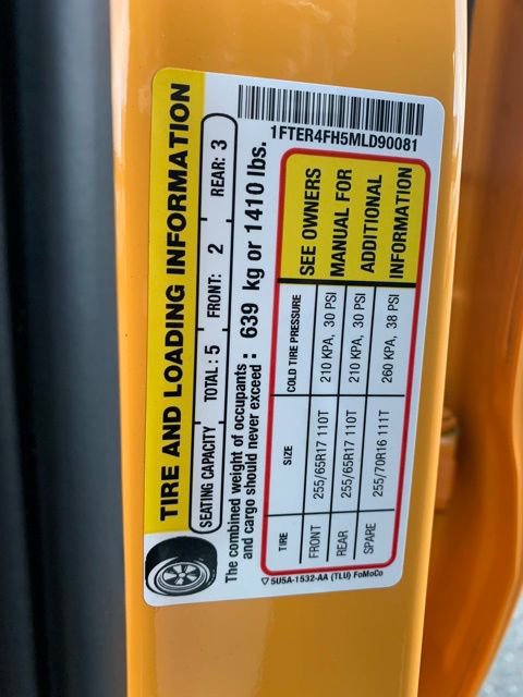 Used 2021 Ford Ranger Lariat w/ Equipment Group 501A High image 25