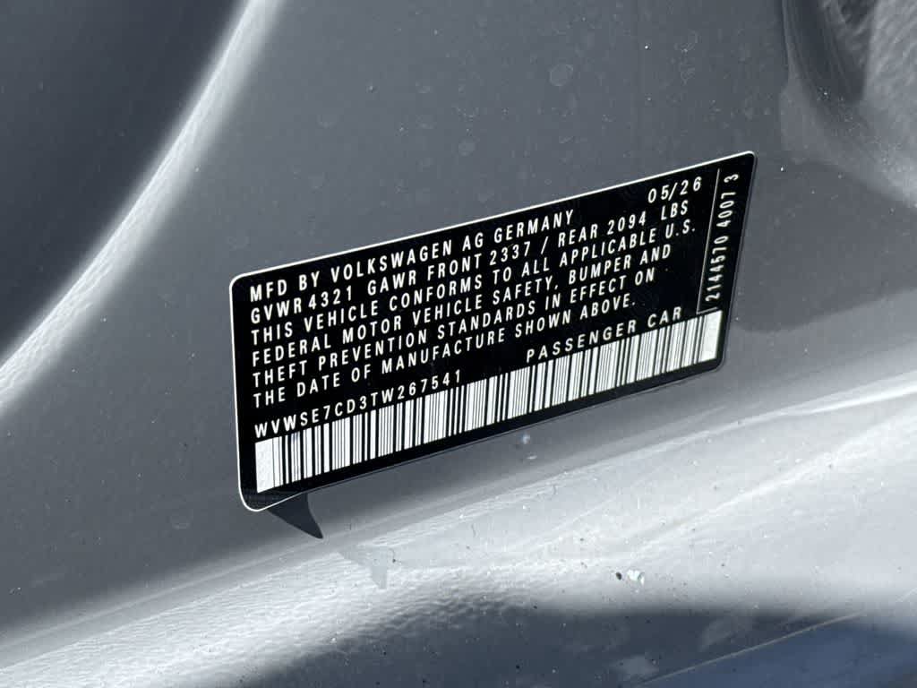 New 2026 Volkswagen GTI SE FWD image 29