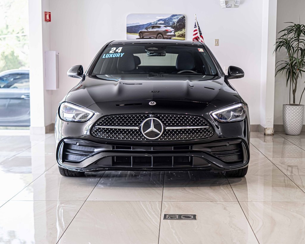 Used 2024 Mercedes-Benz C 300 4MATIC Sedan w/ AMG Line w/ Night Package image 2