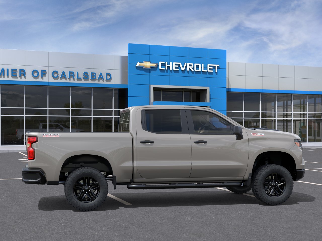 New 2026 Chevrolet Silverado 1500 Custom Trail Boss w/ LPO, Dark Essentials Package AWD/4WD image 5