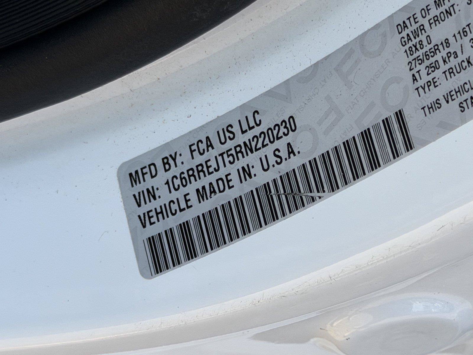 Used 2024 RAM 1500 Laramie RWD image 30