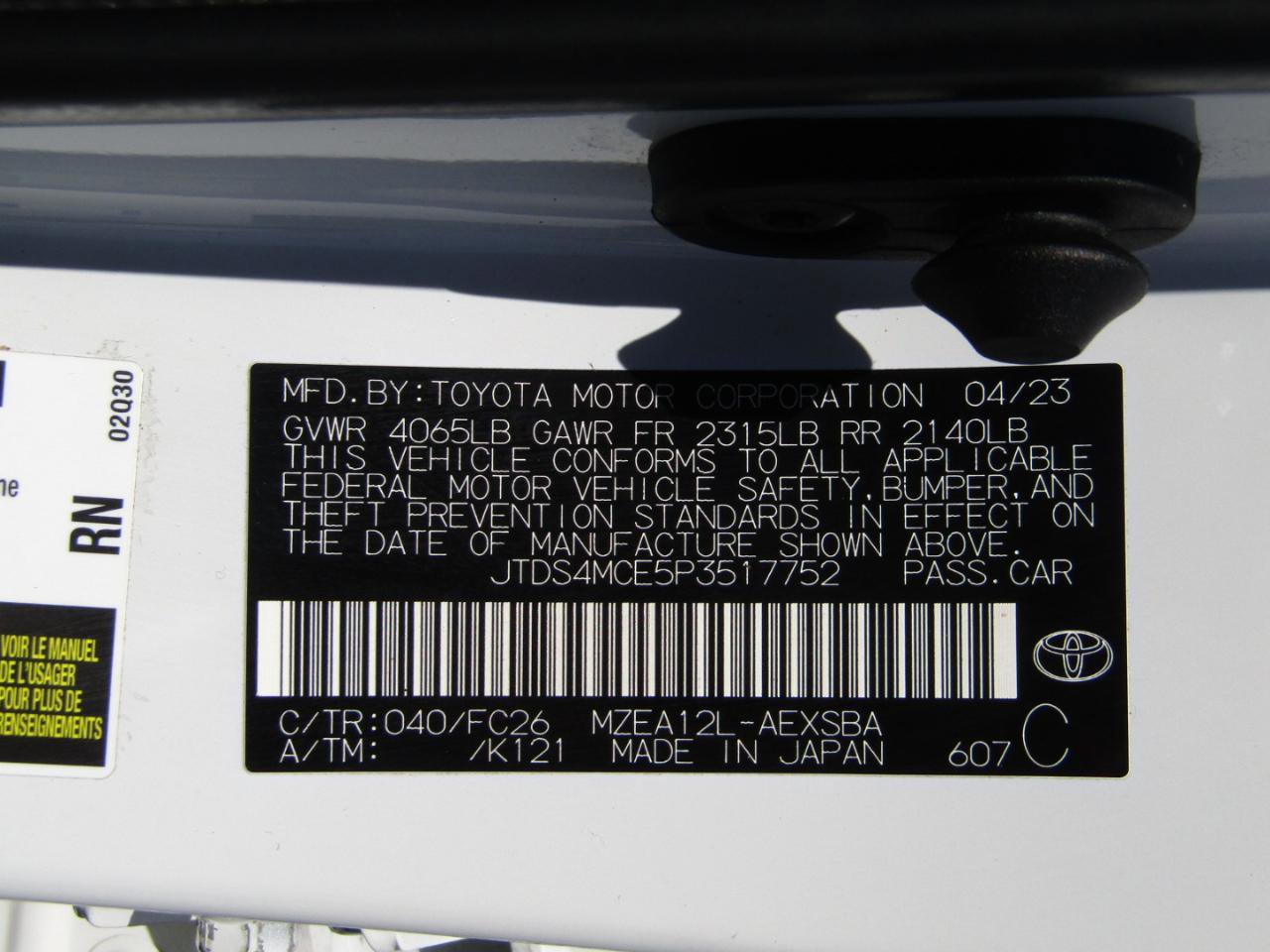 Used 2023 Toyota Corolla SE image 26