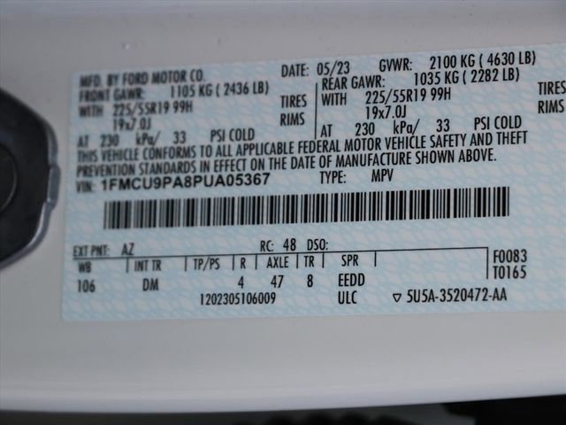 Used 2023 Ford Escape ST-Line Elite w/ Premium Technology Package image 31