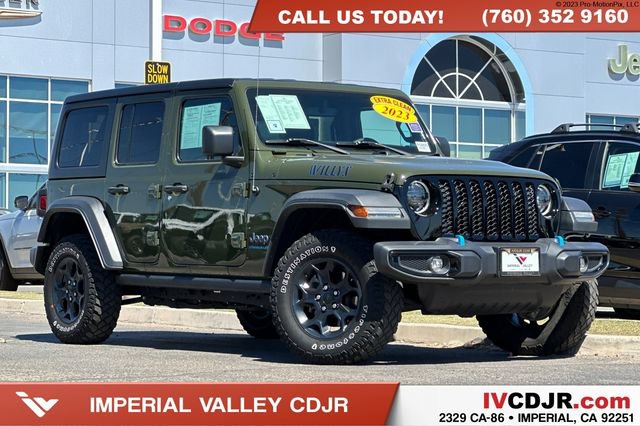 Certified 2023 Jeep Wrangler Unlimited w/ 8.4" Radio Group AWD/4WD image 1