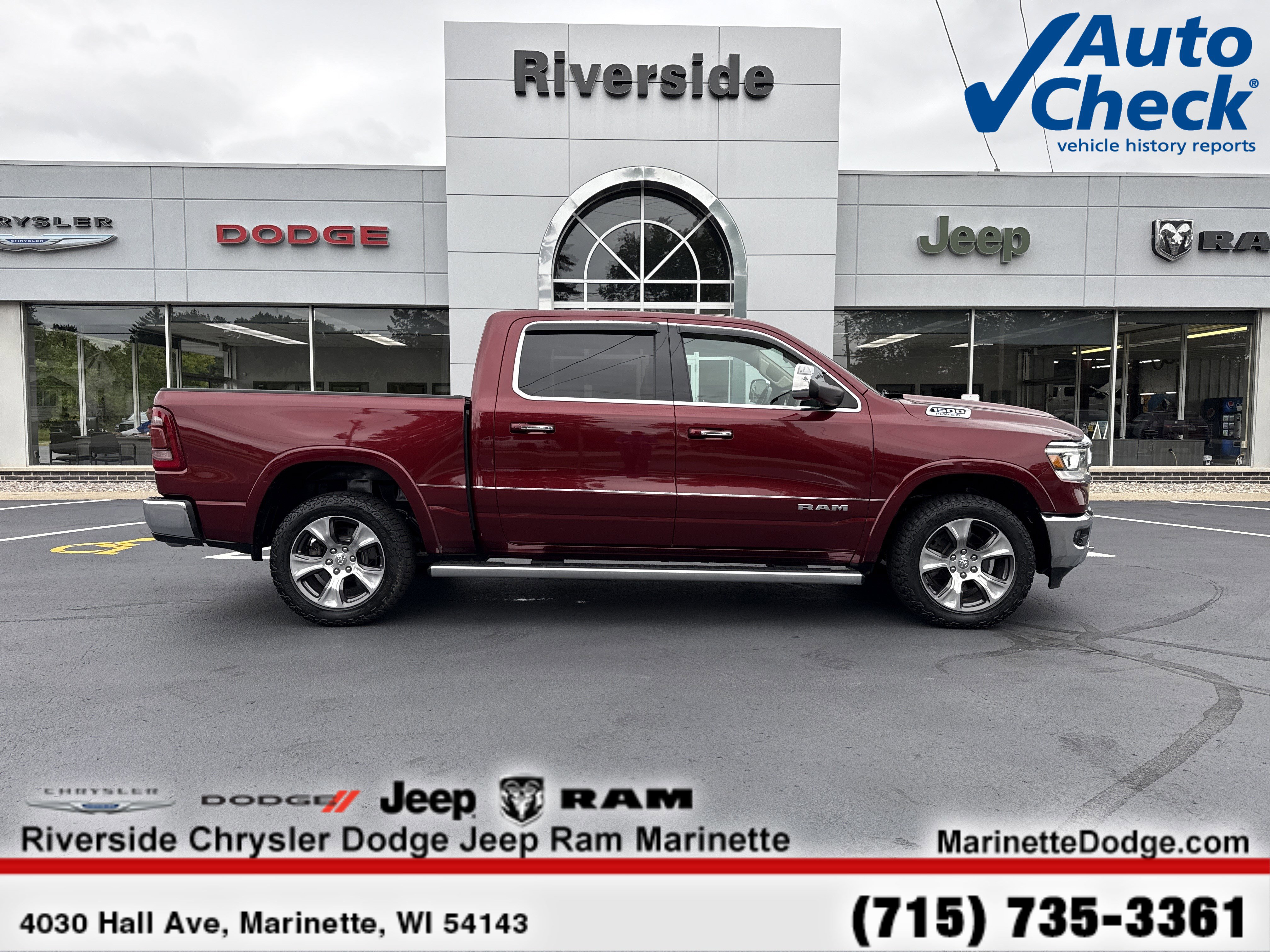 Used 2019 RAM 1500 Laramie image 1