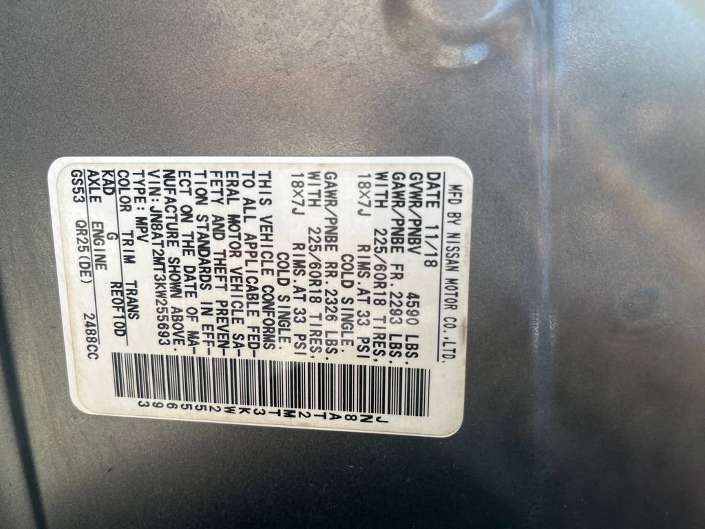 Used 2019 Nissan Rogue SV w/ Premium Package FWD image 30
