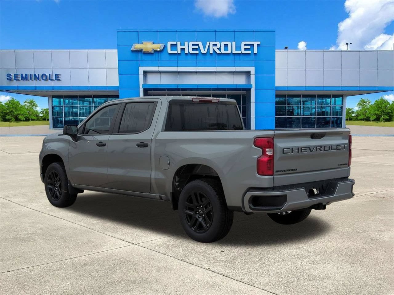 New 2026 Chevrolet Silverado 1500 Custom w/ LPO, Dark Essentials Package RWD image 3