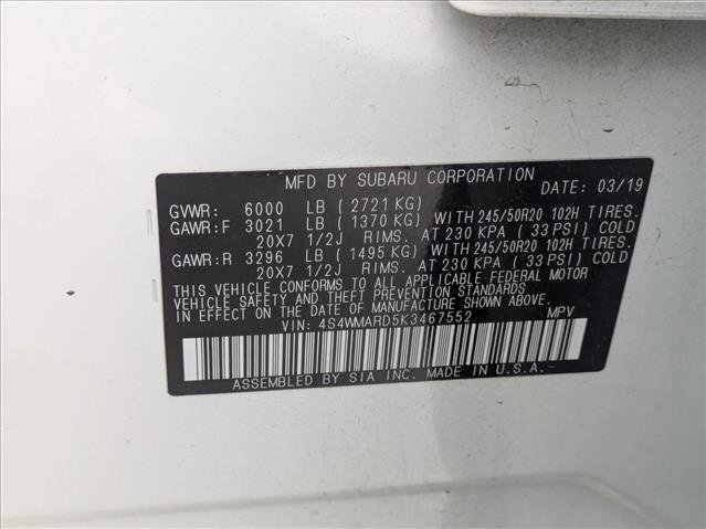 Used 2019 Subaru Ascent Touring w/ Popular Package #3 image 25